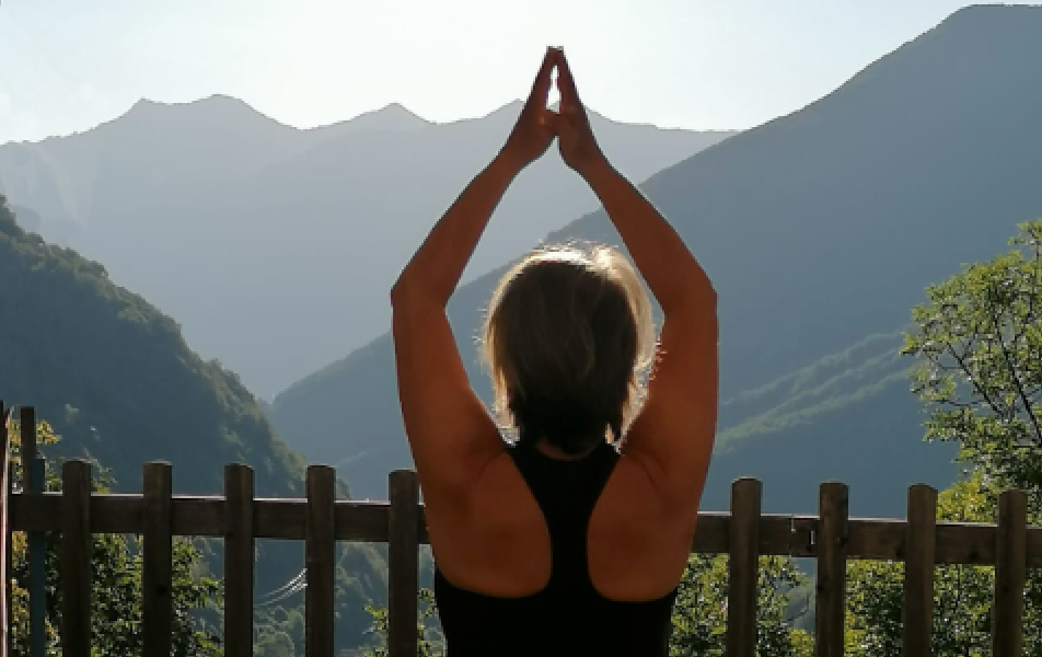 Yogalehrerin